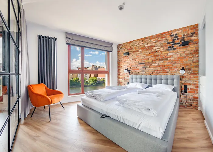 Waterlane Island, Sun & Snow 公寓 格但斯克