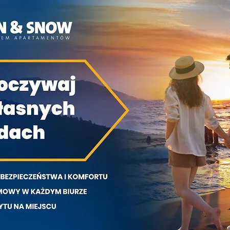 Sun & Snow Waterlane Island Z Basenem Appartamento Danzica